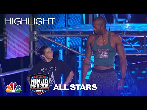 Barclay Stockett vs. Jody Avila: Striding Steps - American Ninja Warrior All-Star Special 2020