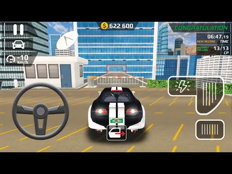 Smash Car Hit: Pro Driver Finish Without FALLING - Police Sport Car Driving Stunt - Android GamePlay