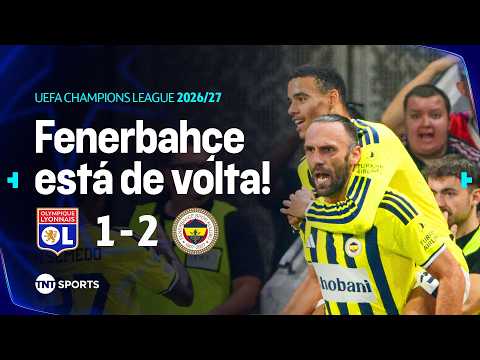 FENERBAHÇE CLASSIFICADO! GOLAÇO E GOLS ANULADOS NÃO FORAM SUFICIENTES PRO LYON | LYON 1X2 FENERBAHÇE