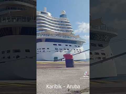 AIDA Perla in Aruba - Hafenimpressionen