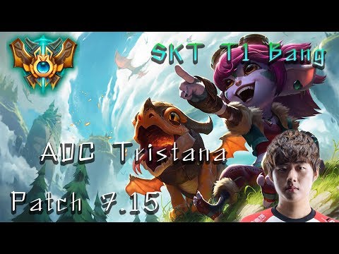 ADC SKT T1 Bang Tristana  Vs  Twitch  4/1/15  Patch 7.15
