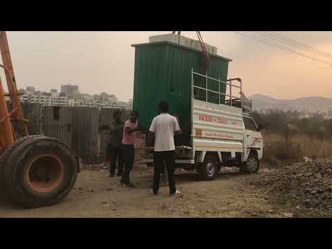 Color Coated FRP Portable Toilet