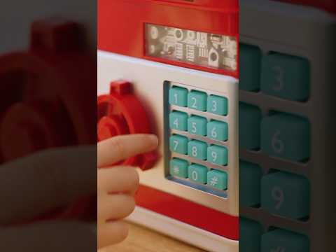 Aga Money Box Safe Red