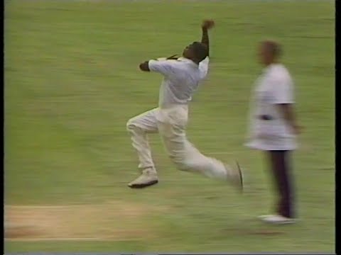 DAVID 'SYD' LAWRENCE 4-144 MATCH FIGURES ENGLAND v SRI LANKA TEST MATCH LORD'S AUGUST 24-27 1991