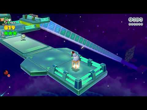 Super Mario 3D World (Switch) 11-8 Itemless Speedrun - Time: 32 (WR)