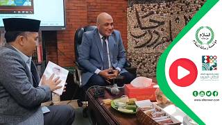 نائب رئيس جامعة مولانا مالك ابراهيم الإسلامية بإندونيسيا يتحدث عن مؤلفات المفكر العربي على الشرفاء