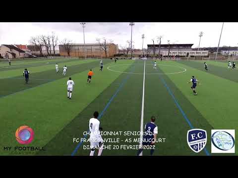 DIMANCHE 20 FEVRIER SEN D2 FC FRANCONVILLE - AS MENUCOURT LES BUTS