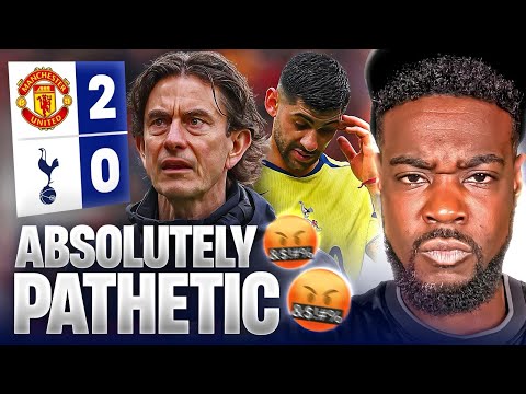 ABSOLUTELY PATHETIC! I AM F**KING FUMING!! 🤬  Manchester United 2-0 Tottenham EXPRESSIONS RANT