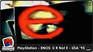 PlayStation - ENOS - U R Not E - US Commercial (1995)