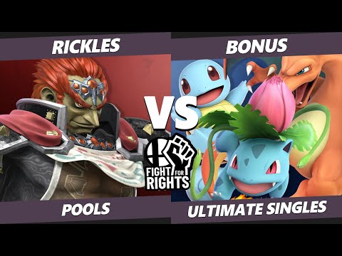 FFR East Ultimate Pools - HPT | Rickles (Ganondorf, Toon Link) Vs. Bonus (Pokemon Trainer) SSBU