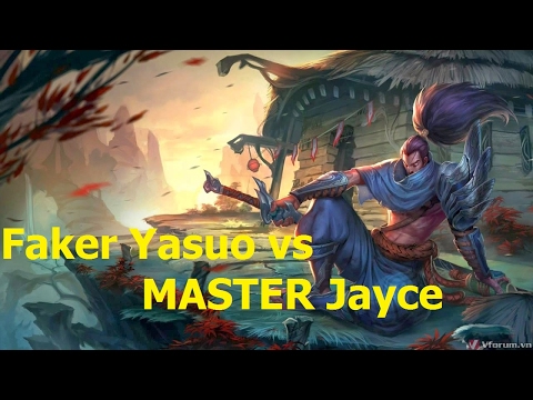 Faker - Yasuo vs Master Jayce- Mid Lane - Highlight - KR Highlight S7