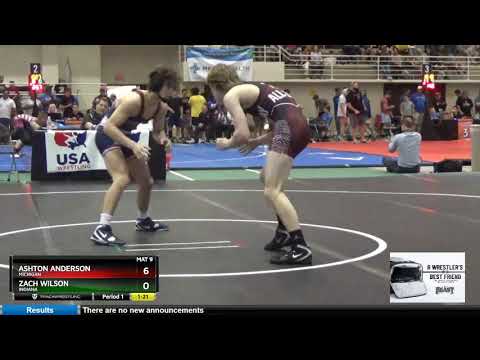 16U 126 Ashton Anderson Michigan Vs Zach Wilson Indiana
