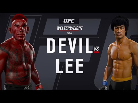 Devil vs. Bruce Lee (EA sports UFC 2)