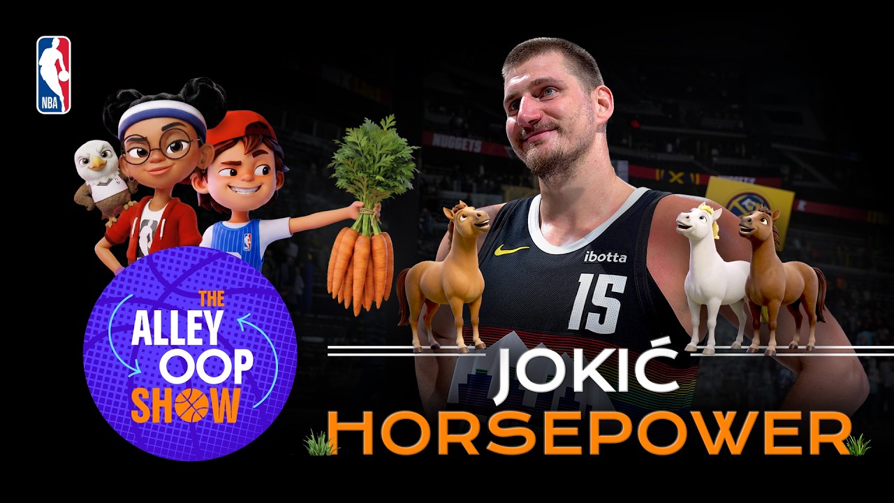 Alley & Oop Visit Denver! Learn about Nikola Jokić, Nuggets History & More | NBA Kids Show