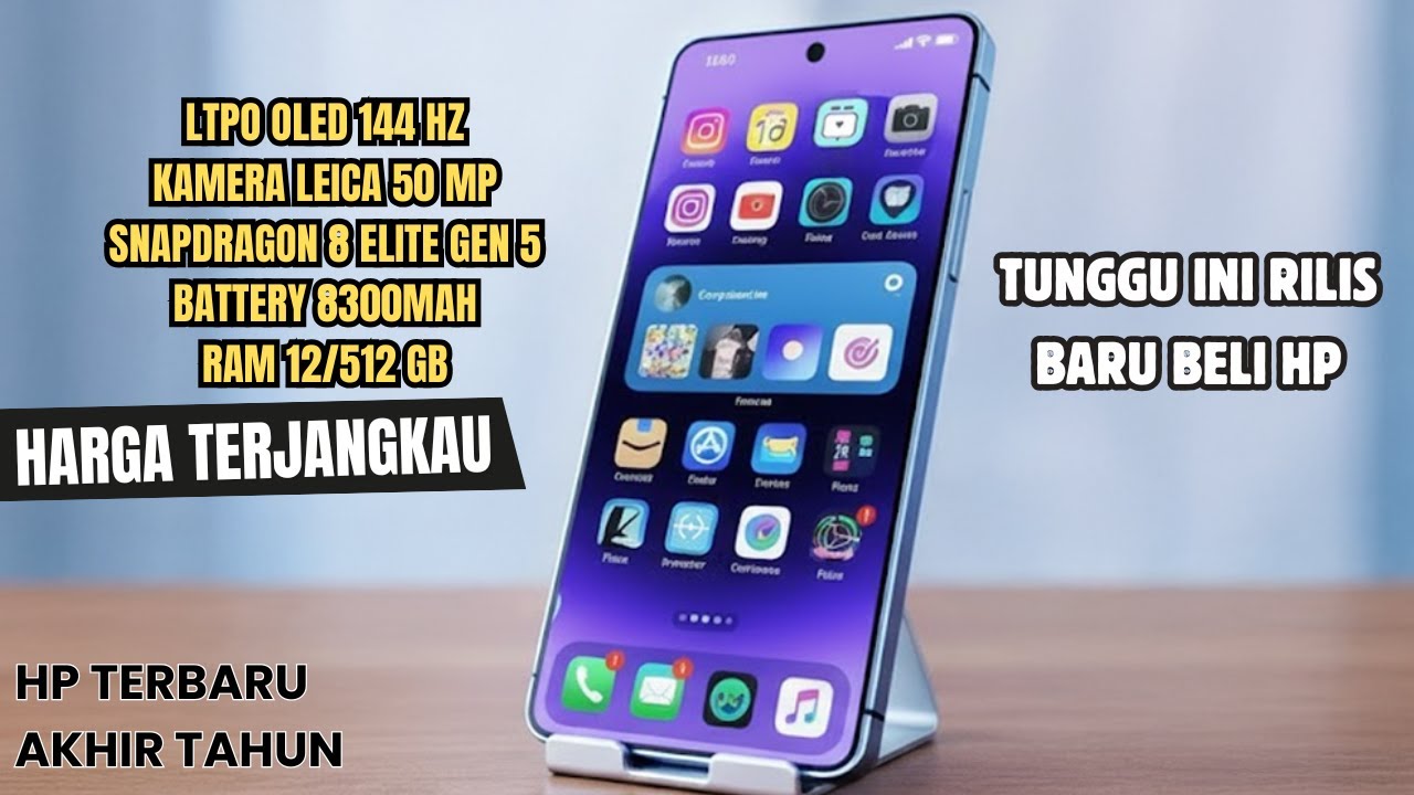 TAHAN DULU BELI HPNYA‼️RAM 12/512GB, 8300mAh - INILAH HP TERBARU YG AKAN RILIS DALAM WAKTU DEKAT