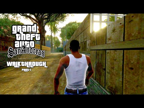 GTA San Andreas Definitive Edition Gameplay Walkthrough Part 1 - No Commentary | HD | Mr Nova