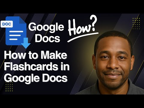 Note Card Google Doc Template