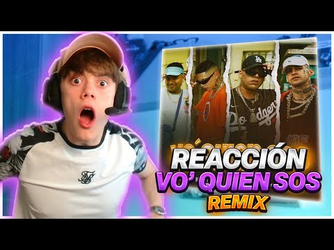 REACCIÓN A Kaleb Di Masi, Gusty dj, ECKO, L-Gante - Vo' Quien Sos (Remix) (Video Oficial)