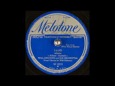 Will Osborne & his orchestra - Trees (1931)