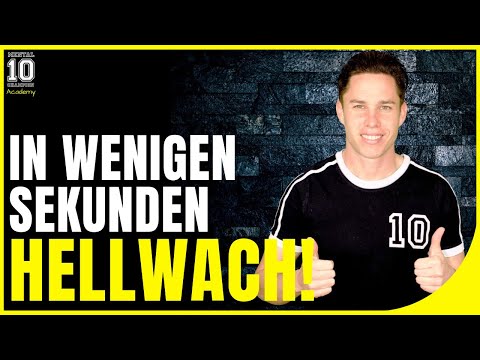 In wenigen Sekunden hellwach! Mehr Energie erlangen, indem man diese 2 einfachen Tricks anwendet!