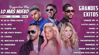 Lo Mas Escuchado 2024 -  Karol G, Shakira, Yandel, Bad Bunny, Anuel AA, Rauw Alejandro