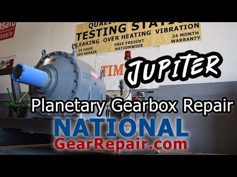 Jupiter Planetary Gearbox Repair