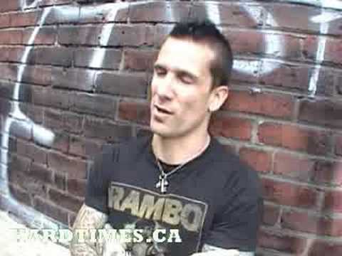 Bleeding Through Video Interview HARDTIMES.CA