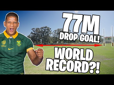 Can South Africa's Manie Libbok break a world record?! | Ultimate Rugby Challenge