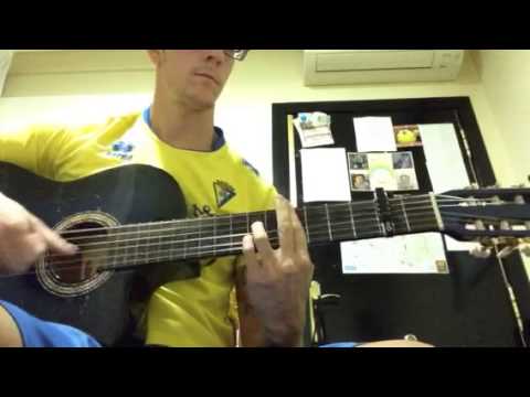 Acordes de la última cuarteta del popurrí de la chirigota "Mujeres y Hombres y mucha berza"