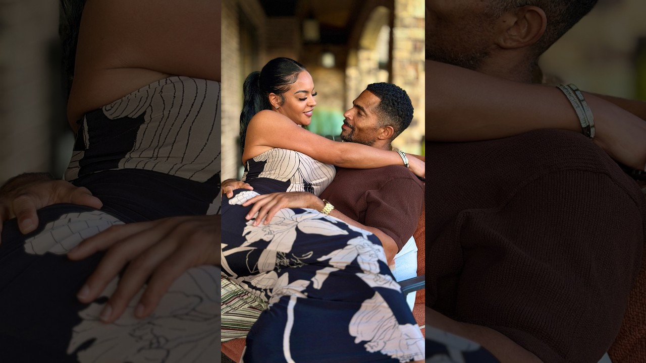 When Anthony asks D'Nisha how much she loves him!
