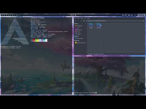 ArcoLinux : 2578 Leftwm - Uninstalling and installing to get the new code in - good practices