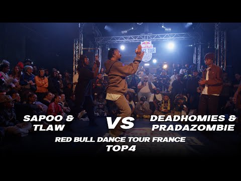 Sapo & TLaw vs DeadHomies & PradaZombie | HIP HOP 2VS2 TOP 4 | RED BULL DANCE TOUR FRANCE 2024