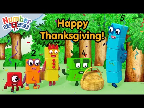 Happy Thanksgiving!🎉 | Learn to count | @Numberblocks