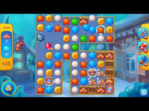 Fishdom level 7766 / Фишдом уровень 7766