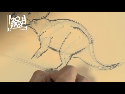 Walking with Dinosaurs (Featurette 'Drawing Patchi')
