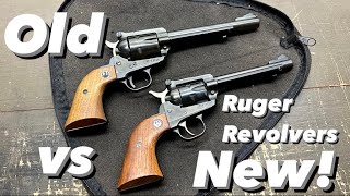 What is a 3 Screw Ruger Revolver (Old Model Blackhawk vs New Model Single Six)