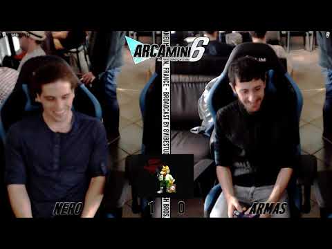 Arcamini6 - Néro (Fox) VS Armas (Puff) POOLS - Smash Melee