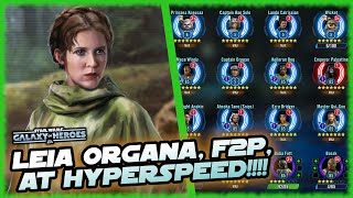 This is NOT Your Ordinary Free to Play Farming!!!!  1.5 Months Playing Star Wars Galaxy of Heroes!!