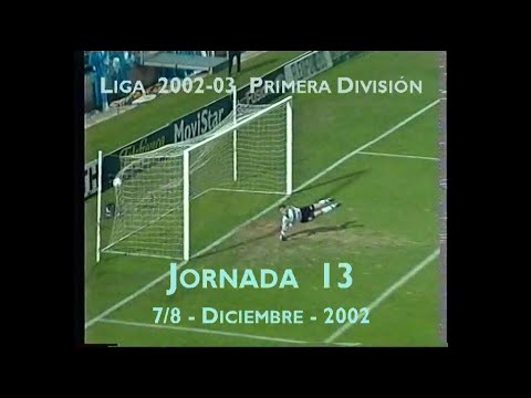 All Goals Spanish League 2002-2003 - First Division - Matchday 13