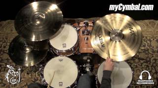Video thumbnail for Sabian 21" AAX Raw Bell Dry Ride Cymbal (22172X-1011315HHHH) by Memphis Drum Shop