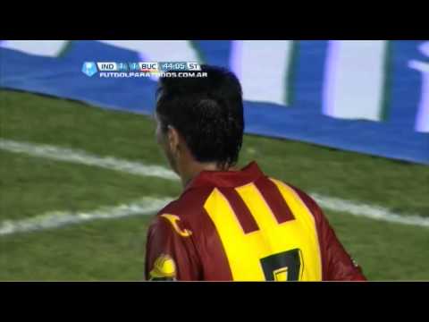 Casi lo gana de contra.Independiente-Boca Unidos.Fecha 23.Torneo Primera B Nacional.FPT