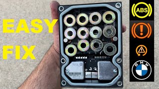 BMW Lights ABS, DSC, BRAKE (Trifecta) - Problem solved!