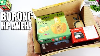 Download lagu BELI BANYAK HP YANG BENTUKNYA ANEH DARI MEREK LOKAL! - Unboxing HP Buah Mangga & HP Batu Bata PB mp3