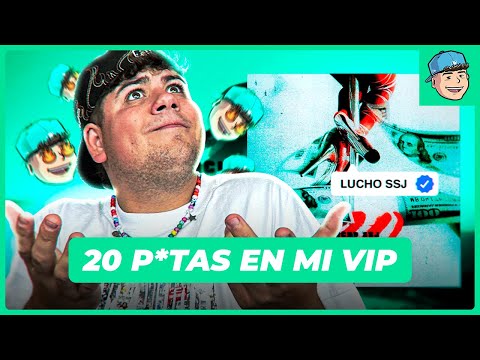 REACCIÓN a LUCHO SSJ - 20 P**** en mi VIP (Videoclip Oficial)