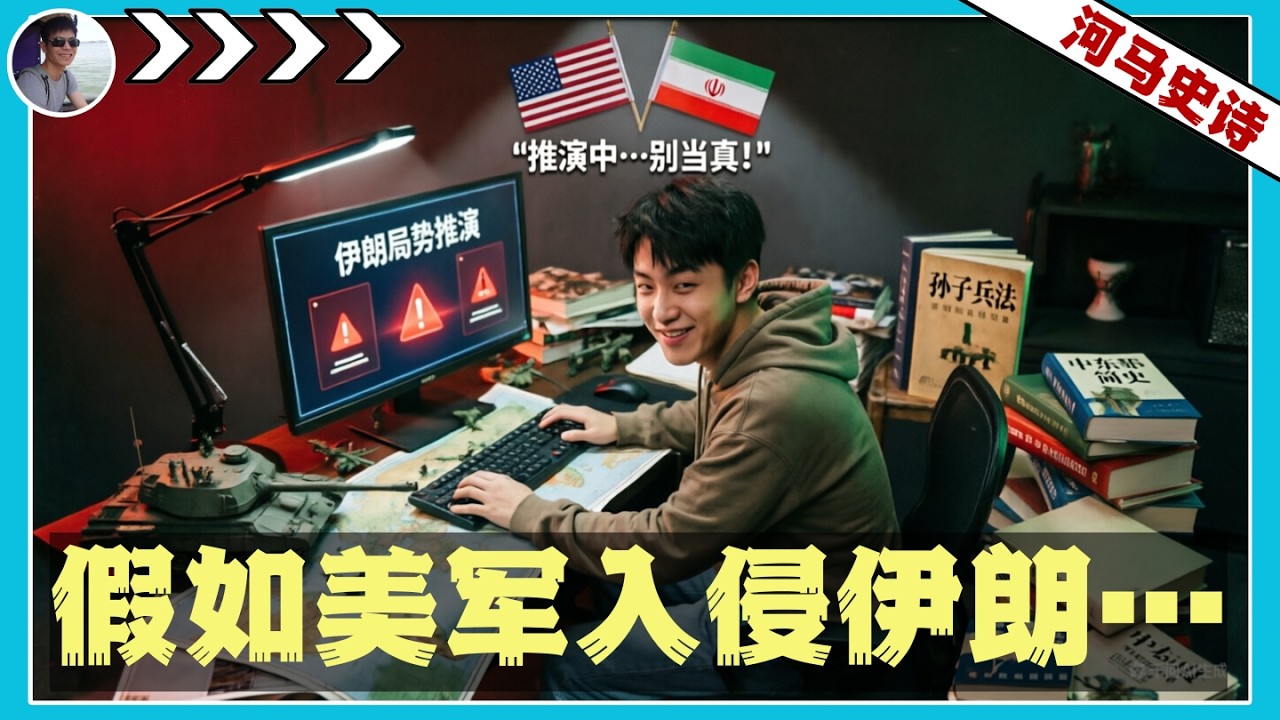 哈哈哈，我在意淫美国入侵伊朗的后果了！