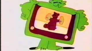 Classic Sesame Street animation: The monster that ate the TV