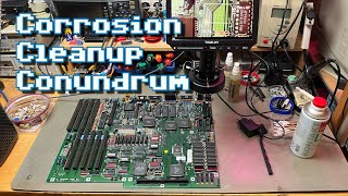 Amiga 3000T Restoration Part 2: Removing Battery Corrosion