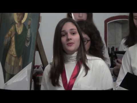 Teodora Atanasova - Gortinija Choir - How Great Thou Art  - Christmas charity event 2017/18