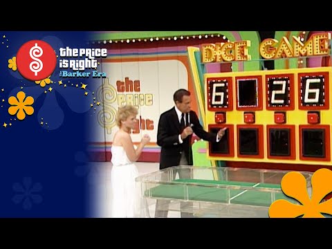 Host Bob Barker Hopes to Break Bad Luck Streak With DICE GAME Win! - The Price Is Right 1984