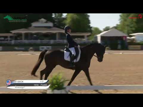 Maryn Geck & Herr Karlson | FEI Children Individual Test | U.S. Dressage Festival of Champions